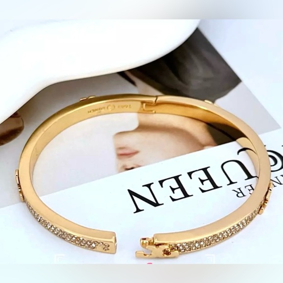 Tory Burch gold bracelet with diamond - Picture 8 of 9